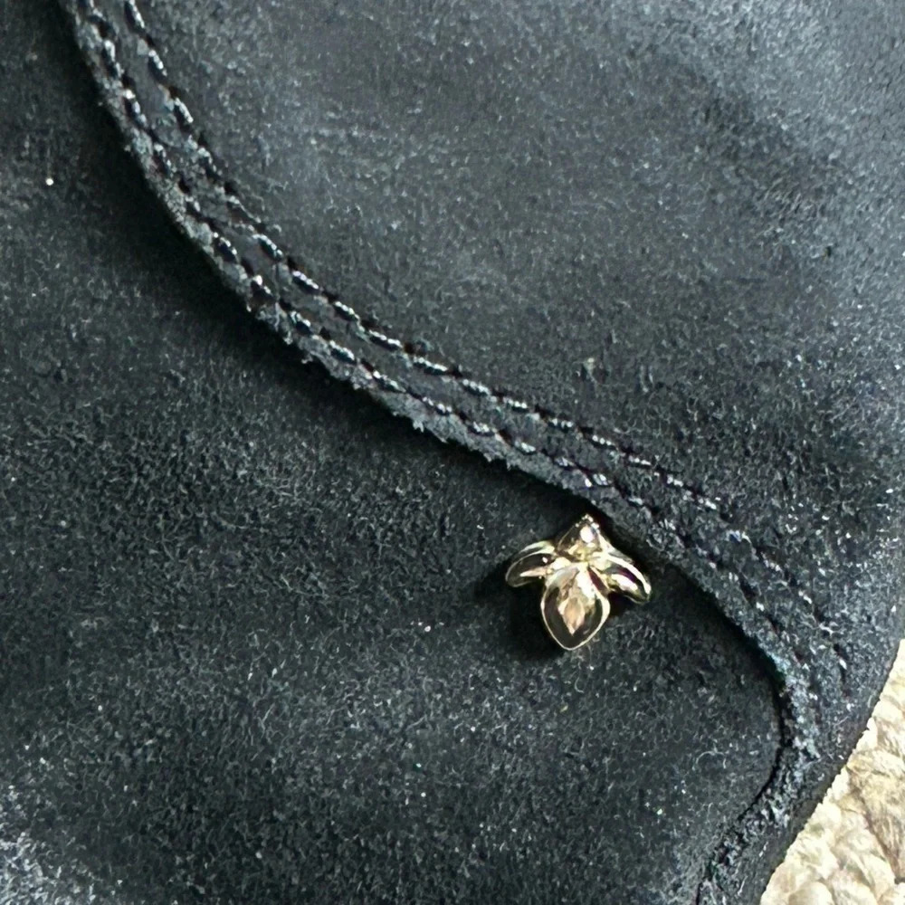 Cravo Canela black suede leather boots size 6.5 - Picture 2 of 9